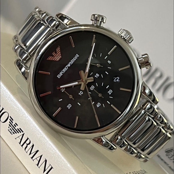 Emporio Armani Men’s Chronograph Steel Watch
Case Size:41mm
Brand new original - Picture 2 of 10